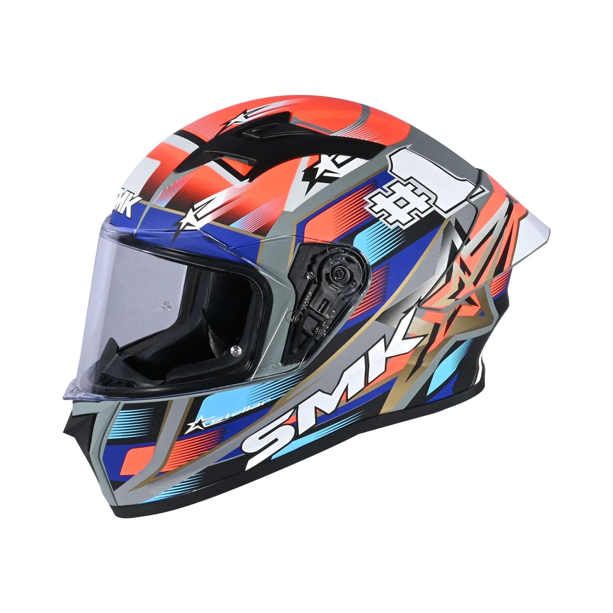 SMK Stellar Uno Sport Casco Integrale Moto