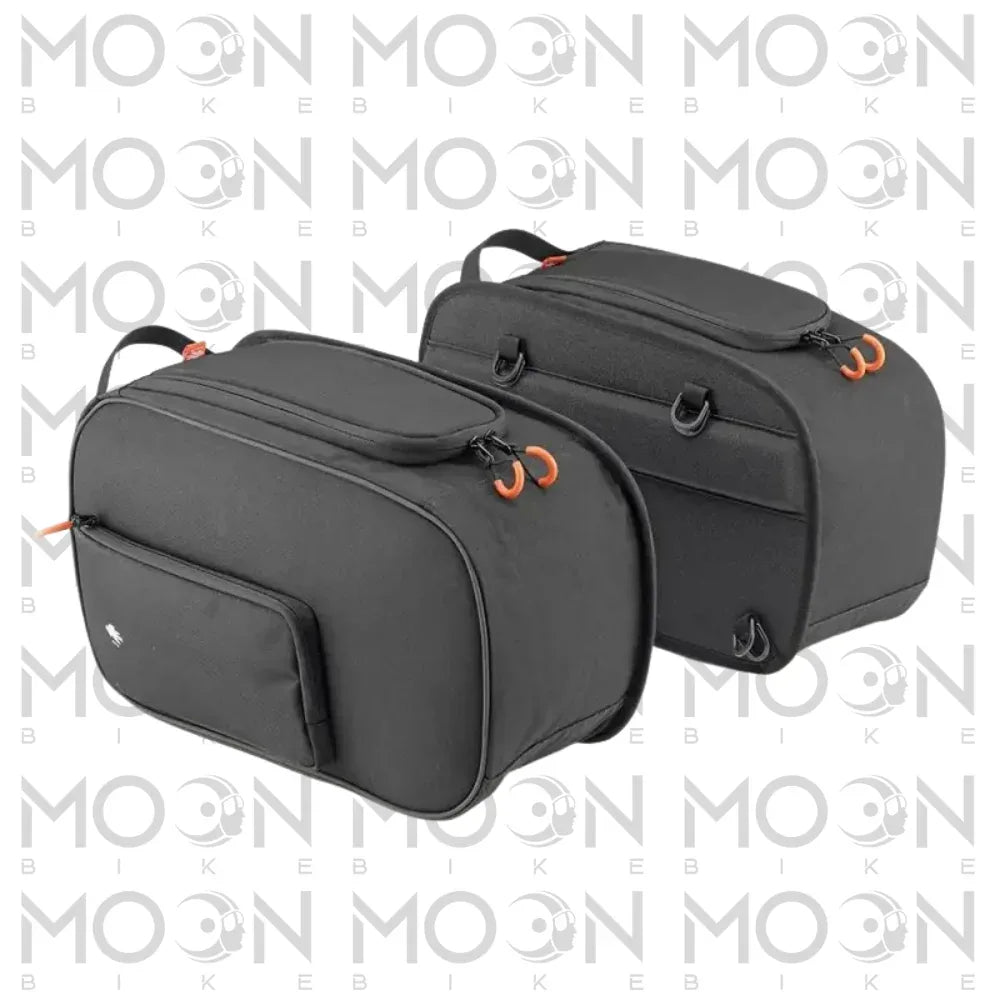 Kappa ST105 Coppia Borse Laterali Morbide Moto 17 Litri Stryker Universali con Cover Antipioggia
