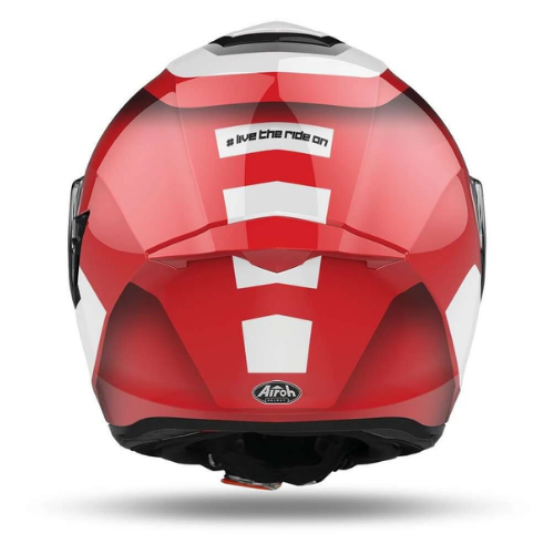 Airoh ST.501 Dock Casco Integrale Rosso Lucido – HPC ECE 22.05 Pinlock & Parasole (Taglia L)