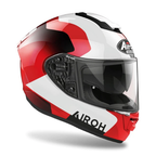 Airoh ST.501 Dock Casco Integrale Rosso Lucido – HPC ECE 22.05 Pinlock & Parasole (Taglia L)