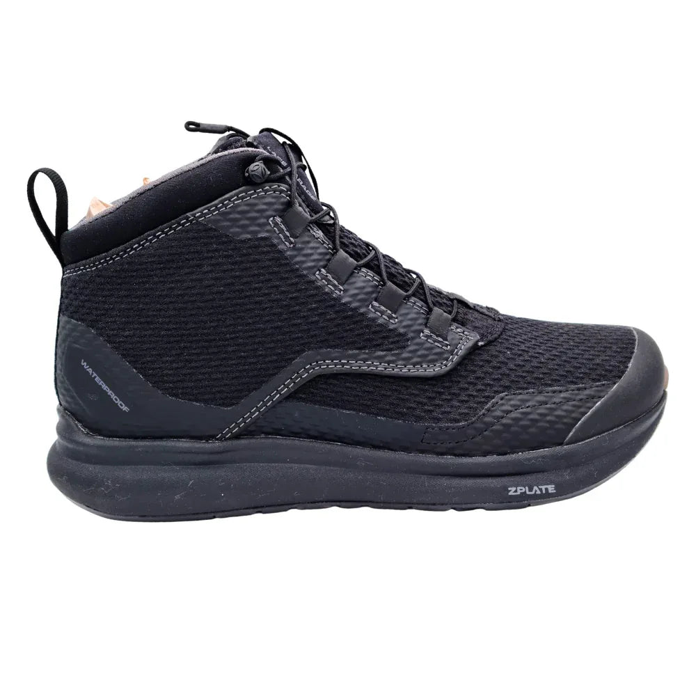 Momo Design FIREGUN-3 WP Scarpe Moto Impermeabili Nero – CE EN 13634 Mid-Cut
