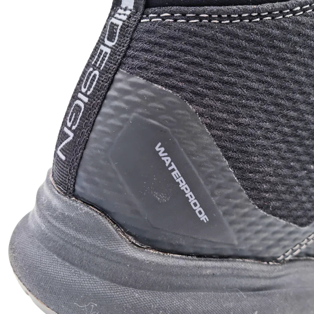 Momo Design FIREGUN-3 WP Scarpe Moto Impermeabili Nero – CE EN 13634 Mid-Cut