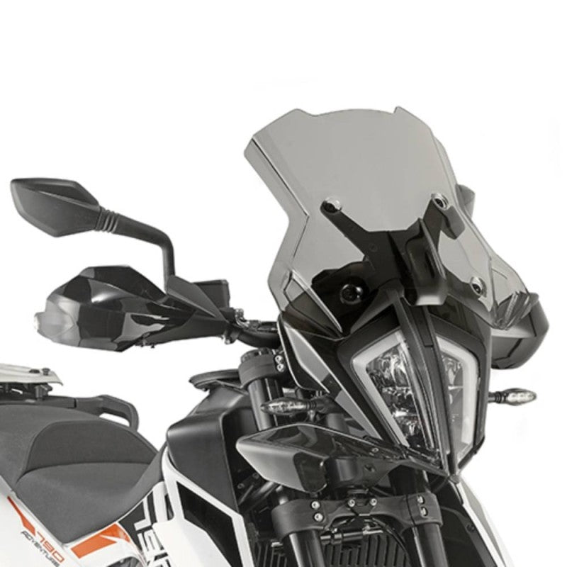 Cupolino Kappa 7710DK fumé 35x46 cm per KTM 390, 790 e 890 Adventure