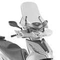 Parabrezza Kappa 6114DTK Trasparente per Kymco Agility 300-350 R16 (2019-2025)