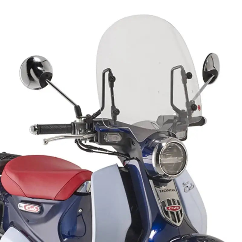 Parabrezza Kappa 1168AK Trasparente 38,5x40 cm – Honda Super Cub C125 (2018-2025) Parabrezza e Cupolini - Moon Bike - Vista 1