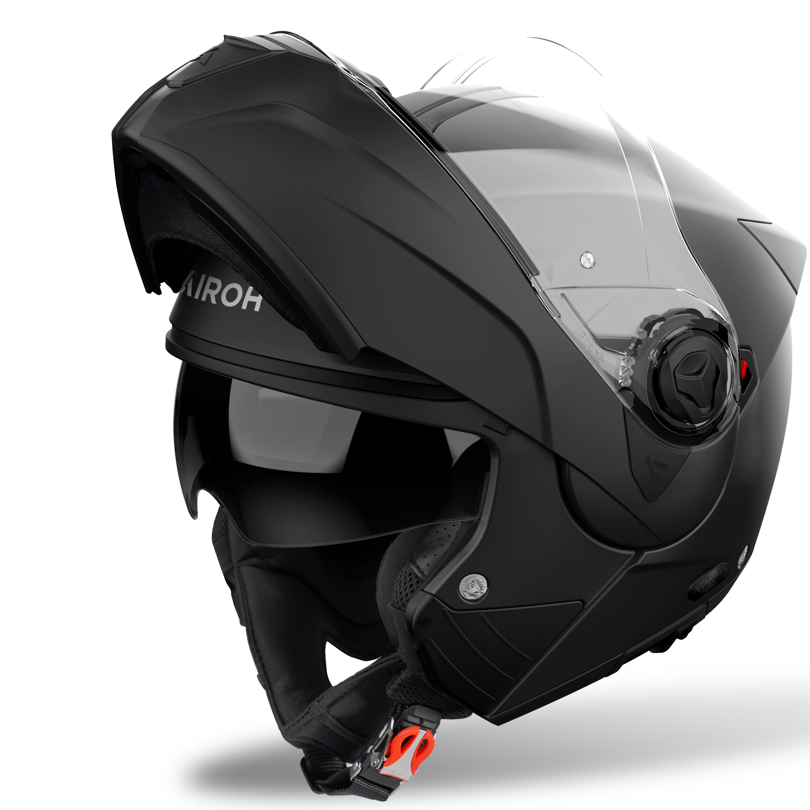 Airoh Airoh Specktre Casco Modulare Nero Opaco – Doppia Omologazione P/J ECE 22.06 Nero Caschi modulari - Moon Bike - Vista 2