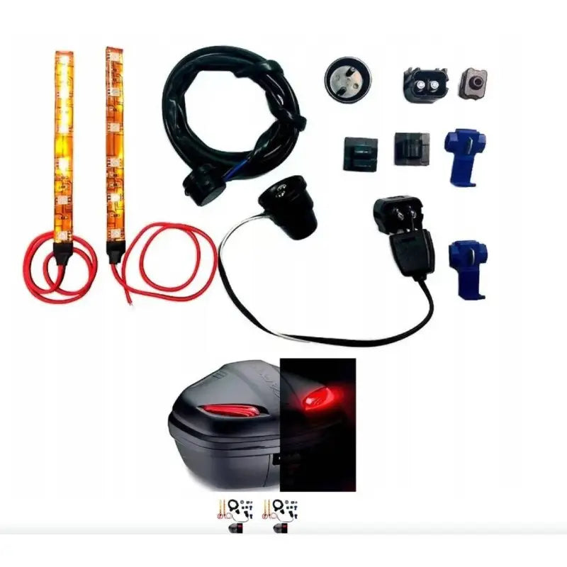 Kit Luce Stop Kappa V108K per Bauletto K47 Rosso Accessori Bauletto - Moon Bike - Vista 1