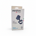 Supporto manubrio / Porta-custodiaInterphone SMU Supporto Moto Manubrio Tondo ø14-30mm – Aggancio Rapido 360° Cellular Line
