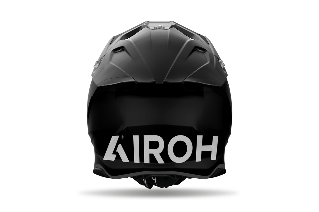 Airoh Twist 3 Color nero opaco codice TW311, lato destro con frontino e prese d'aria