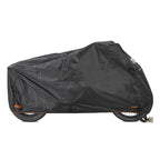 Kappa Moto Kappa KS203L Telo Coprimoto Impermeabile Taglia L – Moto Scooter Naked con Fori Antifurto Nero Teli coprimoto - Moon Bike - Vista 2