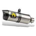 Arrow 51503AON Terminale Street Thunder Alluminio Dark Omologato – Yamaha YZF-R 125 (2008-2018)