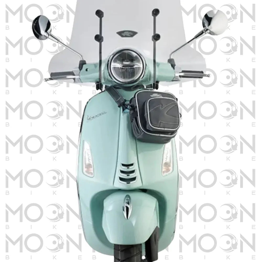 Kappa Moto Kappa Moto VPT02K Toast Bag in Pelle PU - Borsello Magnetico con Tracolla per Moto e Scooter Universale Stoccaggio e carico per veicoli - Moon Bike - Vista 3