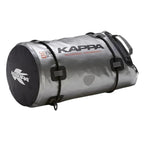 Kappa WA401S Borsa Rullo da Sella 30 Litri Silver – Impermeabile Universale Moto e Scooter