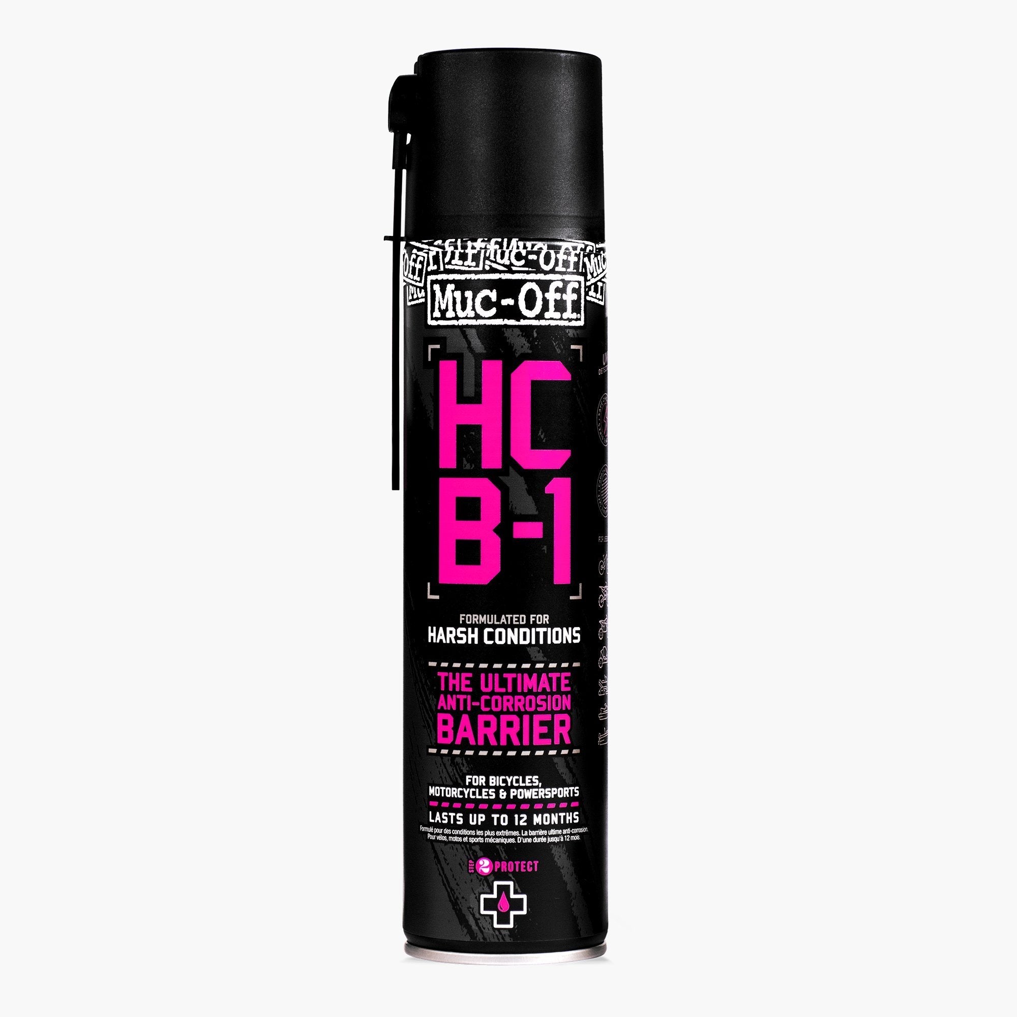 Barriera Anticorrosione Auto-Rigenerante Fino a 12 Mesi Muc-Off HCB-1 400ml, articolo 128637 — Moon Bike