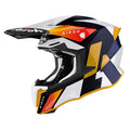Airoh Twist 2.0 Lift Casco Cross Bianco Blu Lucido XXL (63 cm) – HRT ECE 22.05 - Moon Bike - Vista 1