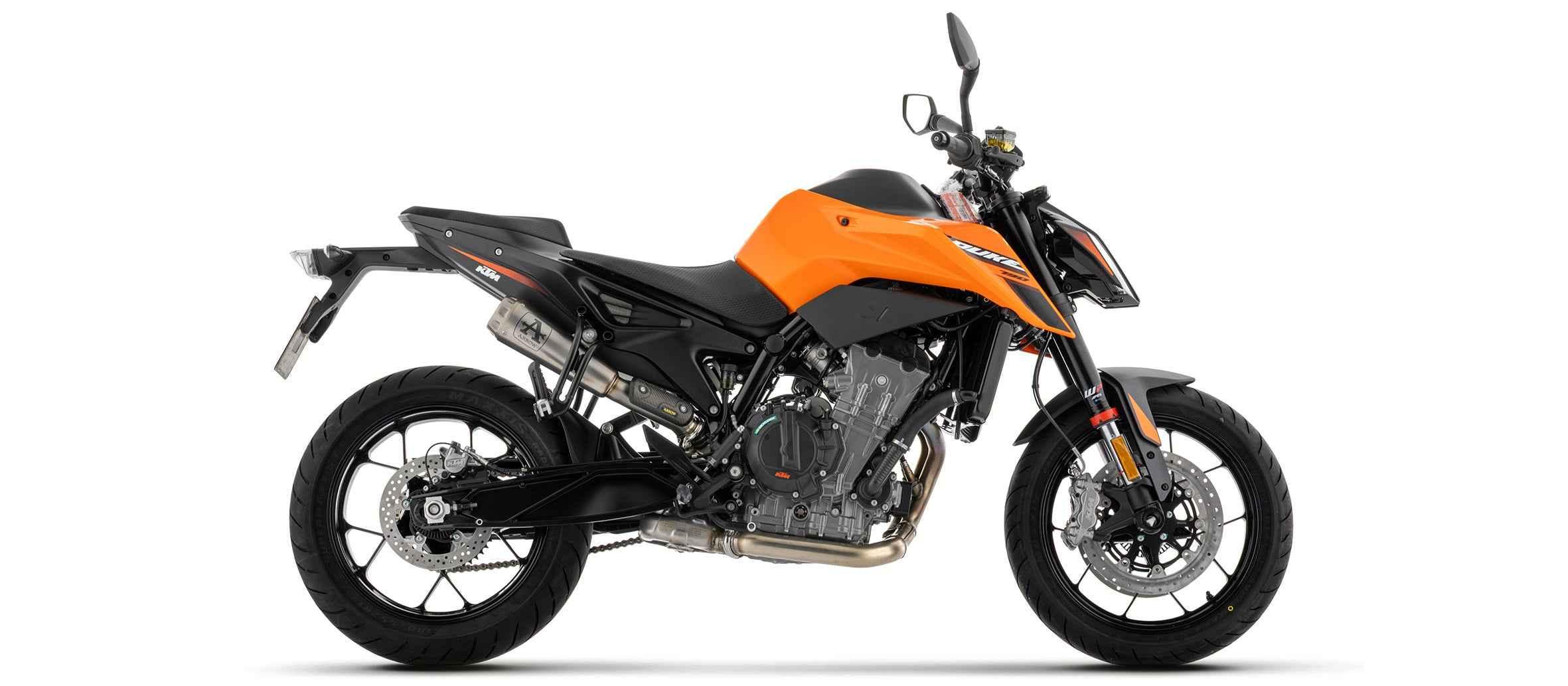 Terminale Pro-Race titanio per KTM 790 Duke 2025/2026 - Arrow (77511PR)