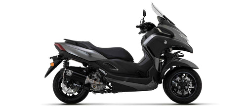 Arrow 53542ANN Terminale Urban Alluminio Dark Omologato – Yamaha X-MAX 300 / Tricity 300 (2021-2024) - Moon Bike - Vista 1
