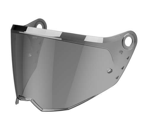 Visiera fumé chiaro 50% originale Airoh 05CM2FC per casco Commander 2, ricambio della visiera esterna