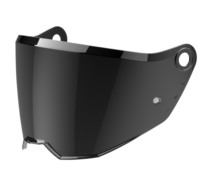 Visiera fumé scuro originale Airoh 05CM2FS per casco Commander 2, ricambio della visiera esterna
