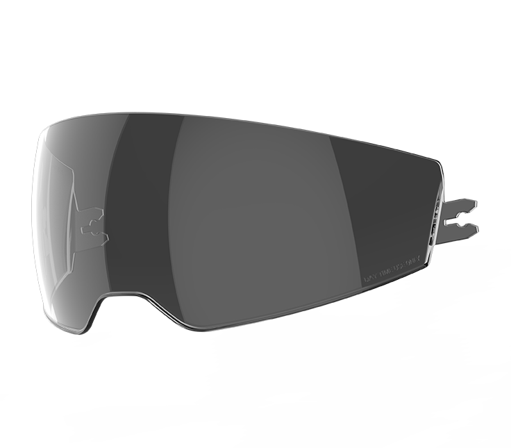 Visierino parasole fumé scuro originale Airoh 05H21IN per casco H 21, foto ufficiale del ricambio