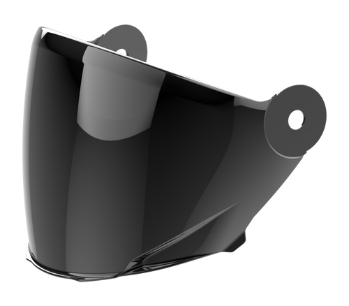 Visiera fumé scuro originale Airoh 05HEFS per casco Helyos e Helios, ricambio della visiera esterna