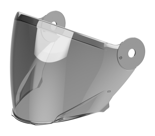 Visiera fumé chiaro 50% originale Airoh 05HELS per casco Helyos e Helios, ricambio della visiera esterna