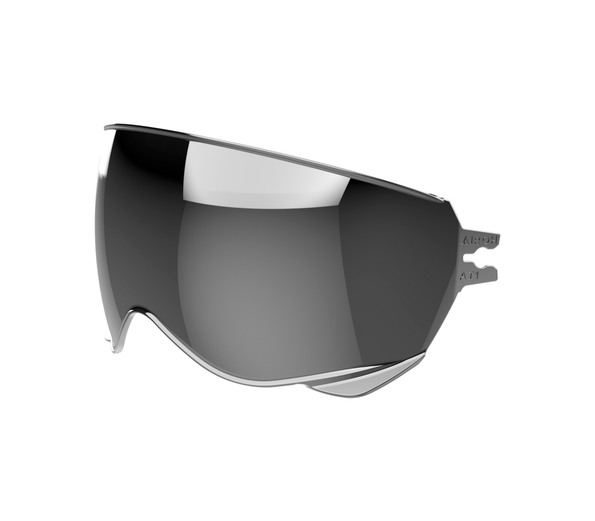 Visiera parasole argento specchiato originale Airoh 05IJ1AG per casco J 110, foto ufficiale del ricambio