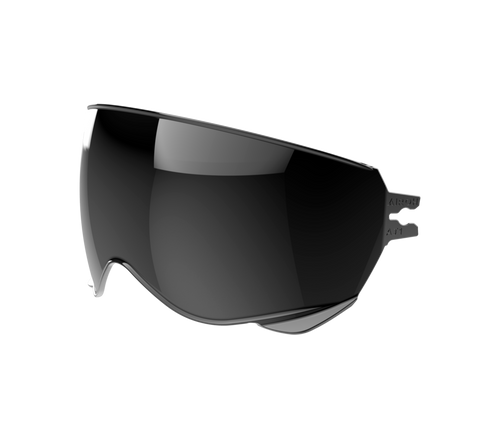 Visiera parasole fumé scuro originale Airoh 05IJ1FU per casco J 110, foto ufficiale del ricambio