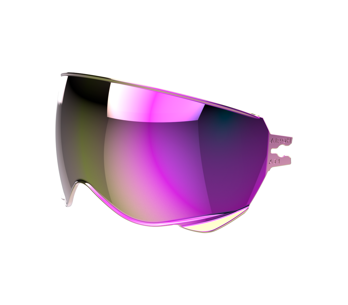 Visiera parasole iridium specchiato originale Airoh 05IJ1IR per casco J 110, foto ufficiale del ricambio