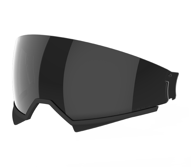 Visiera parasole fumé scuro originale Airoh 05IKOMFS per casco Kombakt, foto ufficiale del ricambio