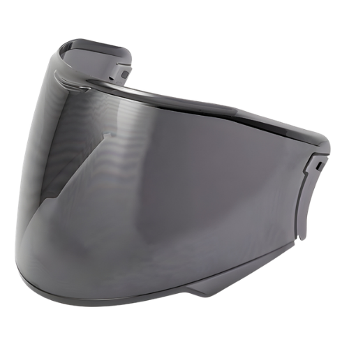 Visiera Airoh 05REFS dark smoke antigraffio per caschi REV e REV 19, vista di tre quarti