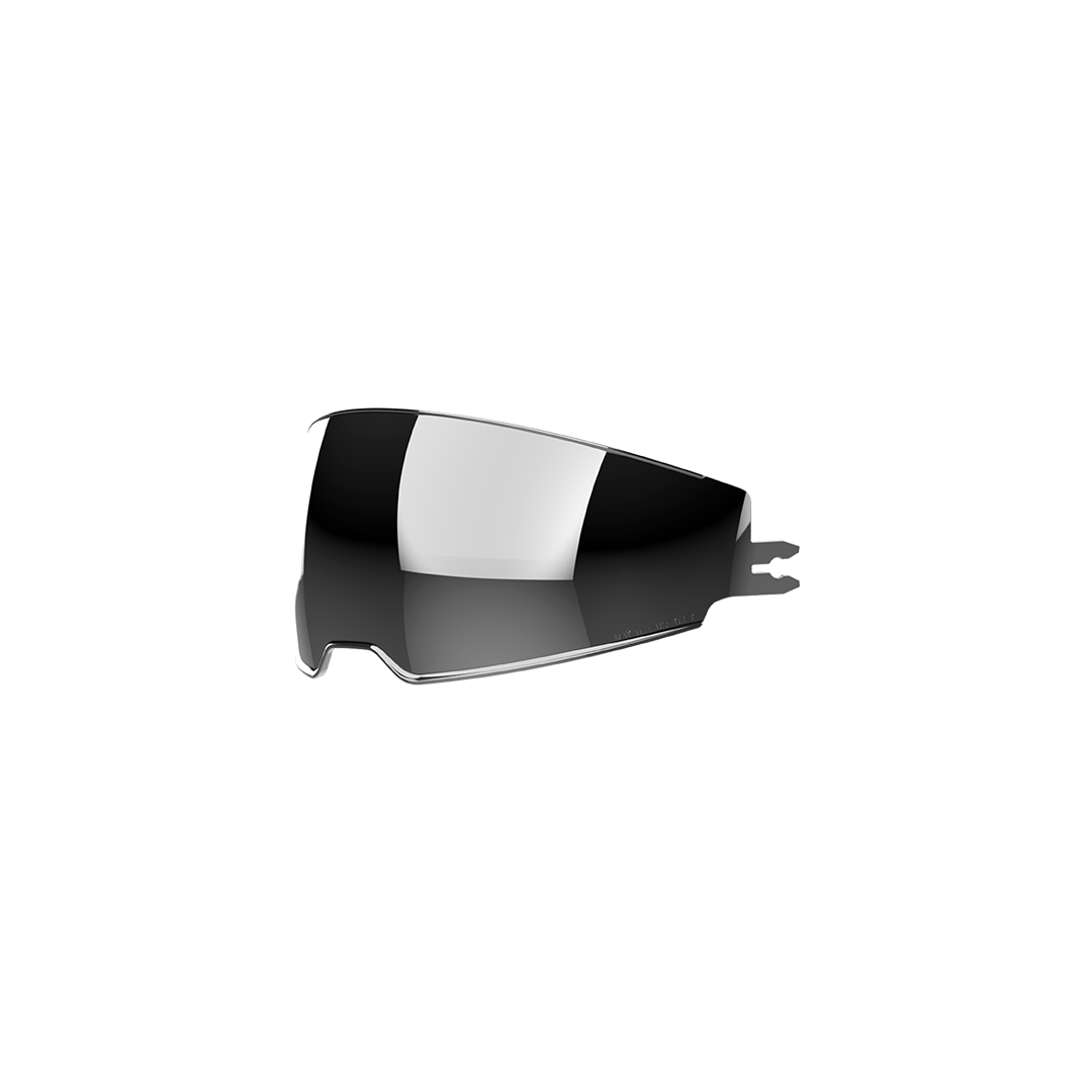 Visierino parasole argento specchiato originale Airoh 05SMTXAG per casco Matryx, foto ufficiale del ricambio