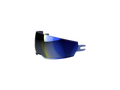 Visierino parasole blu specchiato originale Airoh 05SPK2BL per casco Spark 2, foto ufficiale del ricambio