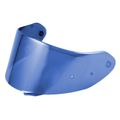 Visiera Airoh 05ST7BL blu specchiata per caschi ST 701, Valor, ST 501 e Spark, di profilo