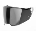 Visiera argento specchiata originale Airoh 05VBAAG per casco Bandit (BADX-X), ricambio della visiera esterna