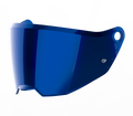 Visiera blu specchiata originale Airoh 05VBABL per casco Bandit (BADX-X), ricambio della visiera esterna