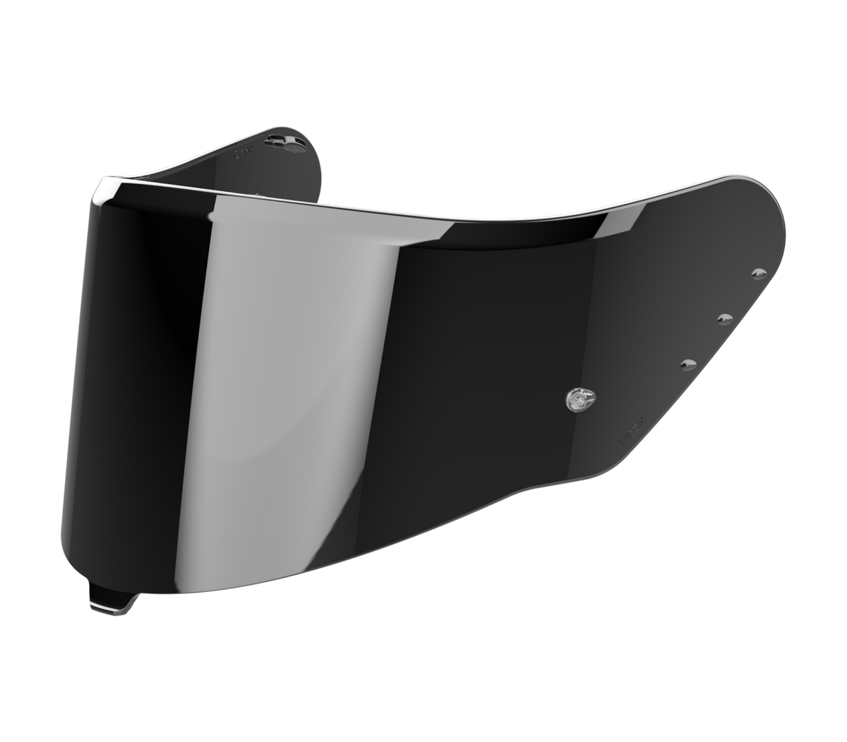 Visiera argento specchiata originale Airoh 05VMTXAG per casco Matryx, ricambio della visiera esterna