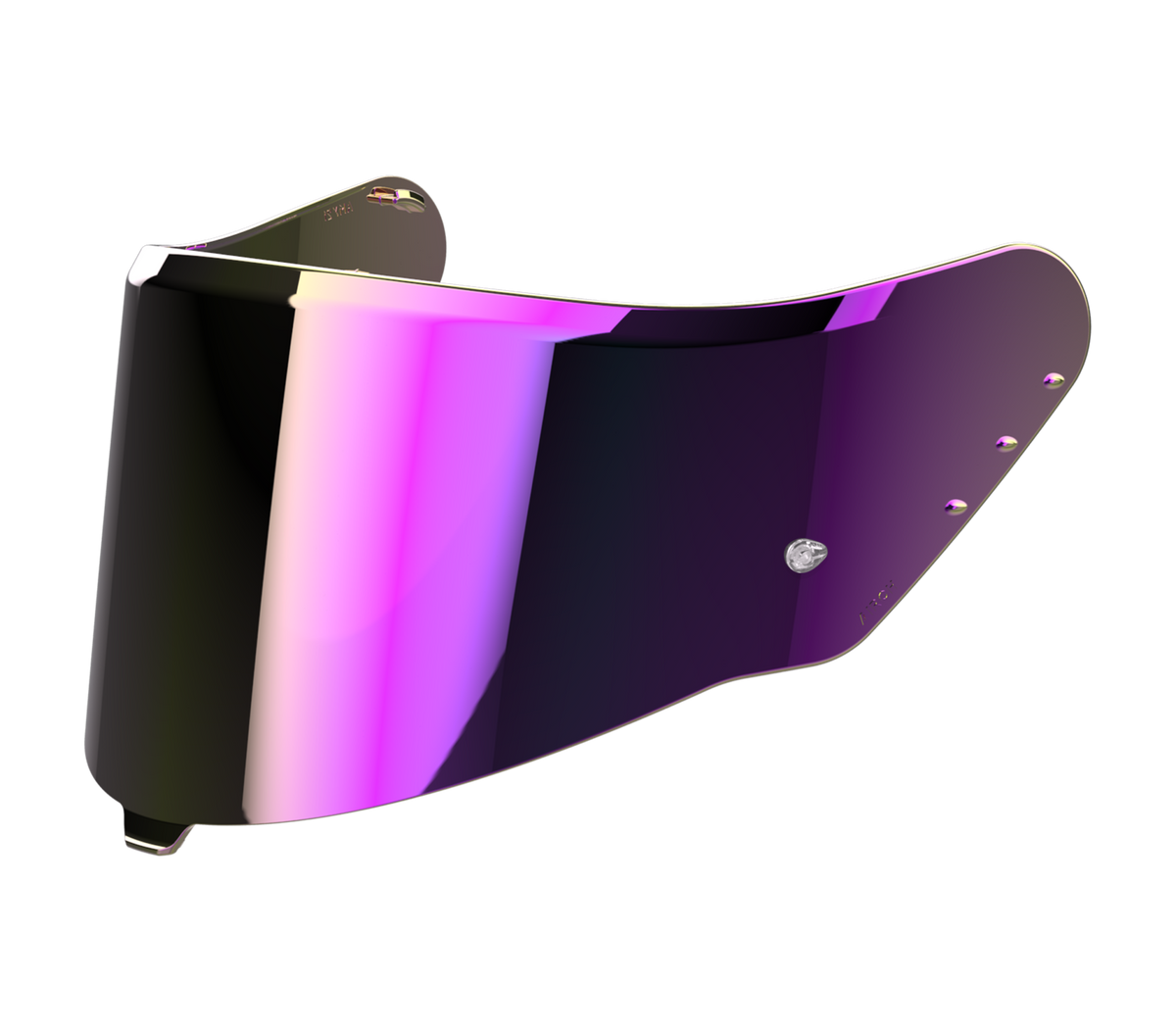 Visiera iridium specchiata originale Airoh 05VMTXIR per casco Matryx, ricambio della visiera esterna