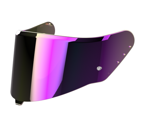 Visiera iridium specchiata originale Airoh 05VMTXIR per casco Matryx, ricambio della visiera esterna