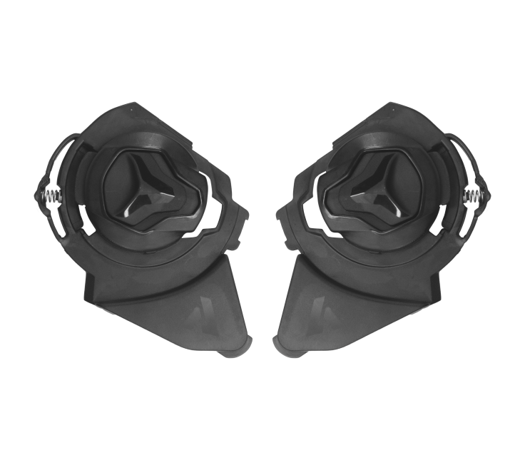 Kit Placca Visiera Montata originale Airoh 12KPSP1N per casco Specktre, foto ufficiale del ricambio