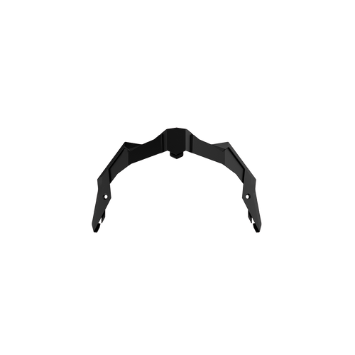 Prolunga Corta Frontino Nera originale Airoh 15COPF18 per casco Aviator 3, foto ufficiale del ricambio