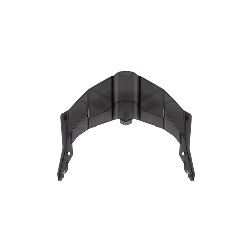 Prolunga Lunga Frontino Fumé originale Airoh 15COPF19 per casco Aviator 3, foto ufficiale del ricambio