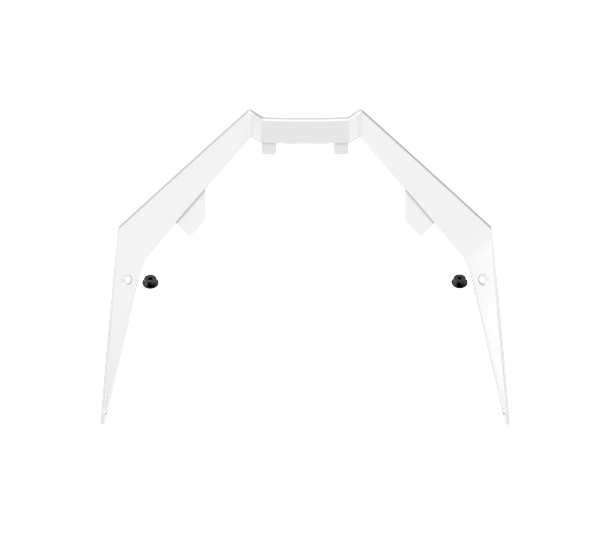 Prolunga Frontino Bianca originale Airoh 15COPF22W per casco Twist 3, foto ufficiale del ricambio