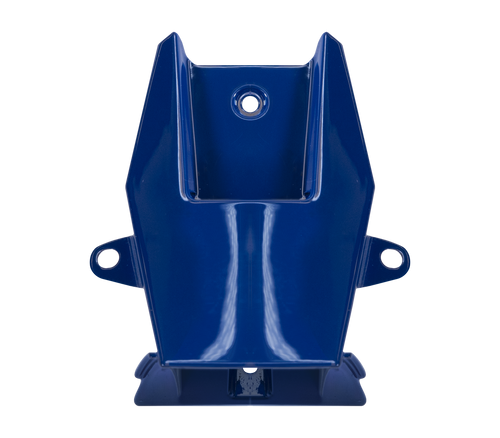 Spoiler Posteriore Centrale Blu Lucido originale Airoh 15ESF168BS-15ESF168BL per casco GP 800, foto ufficiale del ricambio