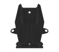 Spoiler Posteriore Centrale Nero Opaco originale Airoh 15ESF168ES-15ESF168EL per casco GP 800, foto ufficiale del ricambio