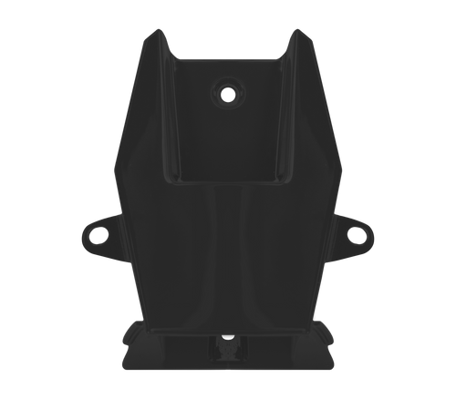 Spoiler Posteriore Centrale Nero Opaco originale Airoh 15ESF168ES-15ESF168EL per casco GP 800, foto ufficiale del ricambio