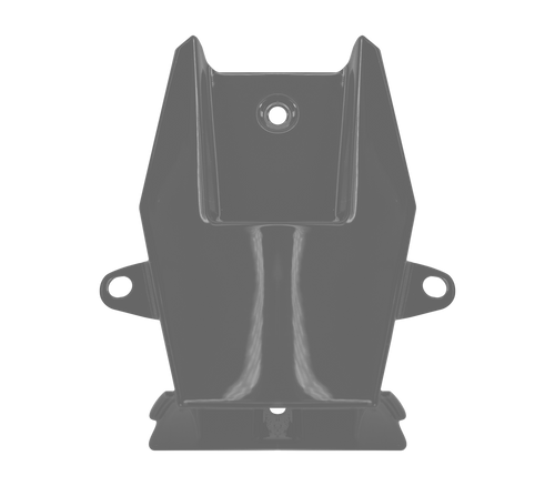 Spoiler Posteriore Centrale Grigio Lucido Pantone 9C originale Airoh 15ESF168GGS-15ESF168GGL per casco GP 800, foto ufficiale del ricambio