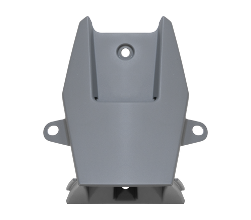 Spoiler Posteriore Centrale Grigio Opaco Pantone 9C originale Airoh 15ESF168GS-15ESF168GL per casco GP 800, foto ufficiale del ricambio