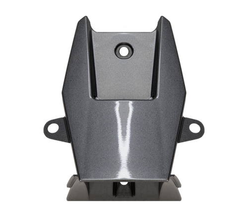 Spoiler Posteriore Centrale Grigio Lucido Pantone 10390C originale Airoh 15ESF168MS-15ESF168ML per casco GP 800, foto ufficiale del ricambio