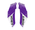 Kit Spoiler Laterali DX e SX Viola Lucido Swain originale Airoh 15ESF168V per casco GP 800, foto ufficiale del ricambio